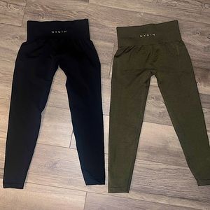 Two pack NVGTN shape seamless LEGGINGS SIZE medium